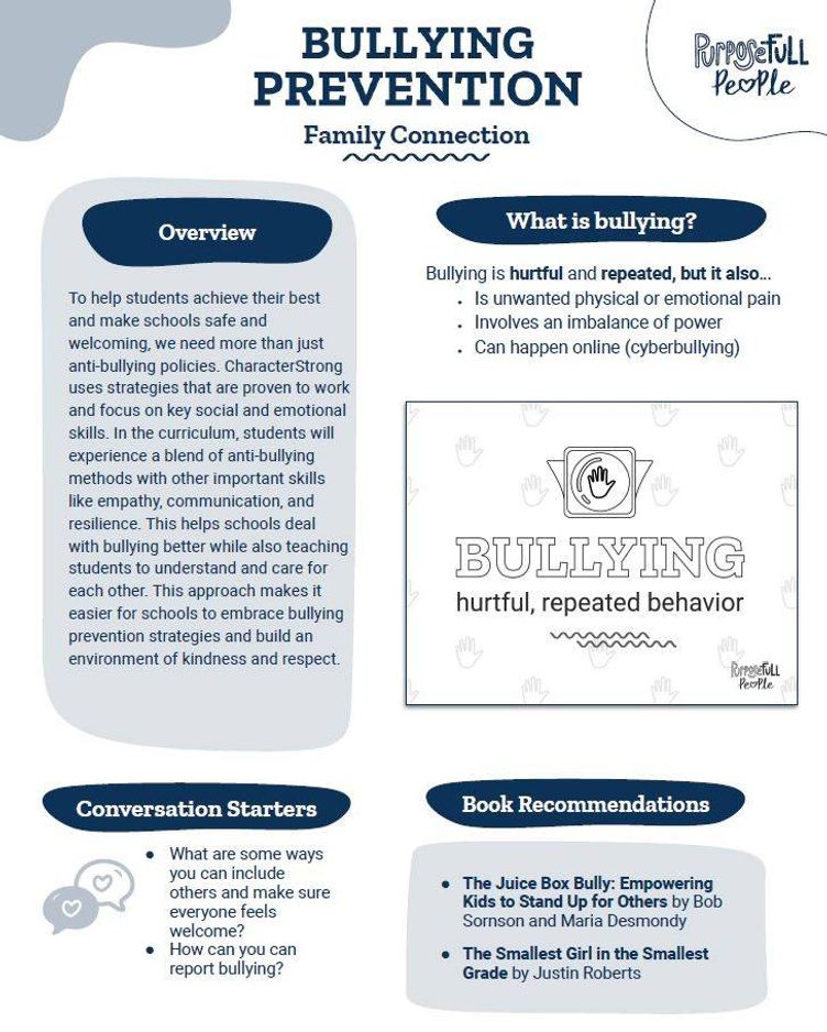 CS Bullying Prevention Pg. 1- English