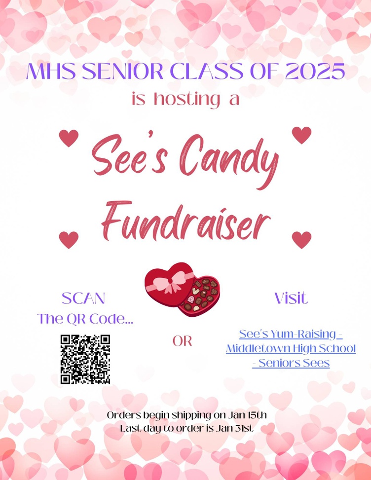 Class of 2025 See's Candy Flyer 