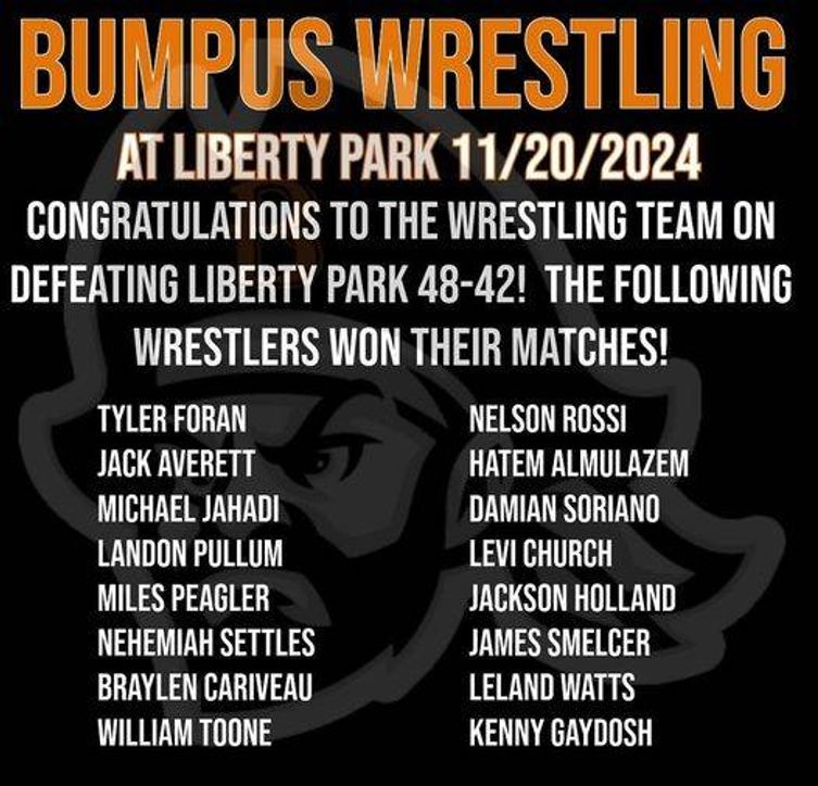 Wrestling Results