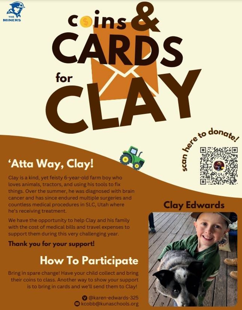 Coins and Cards for Clay