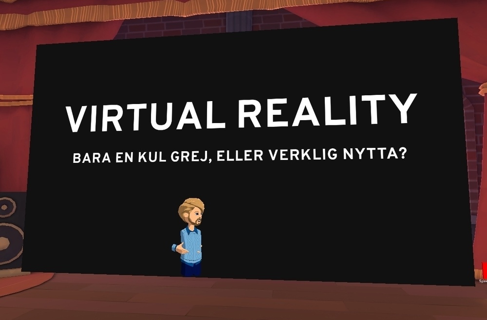 Fredrik Löfgren från Dyno Robotics - och frågan som vi försökt besvara under Kvadratdagen VR.