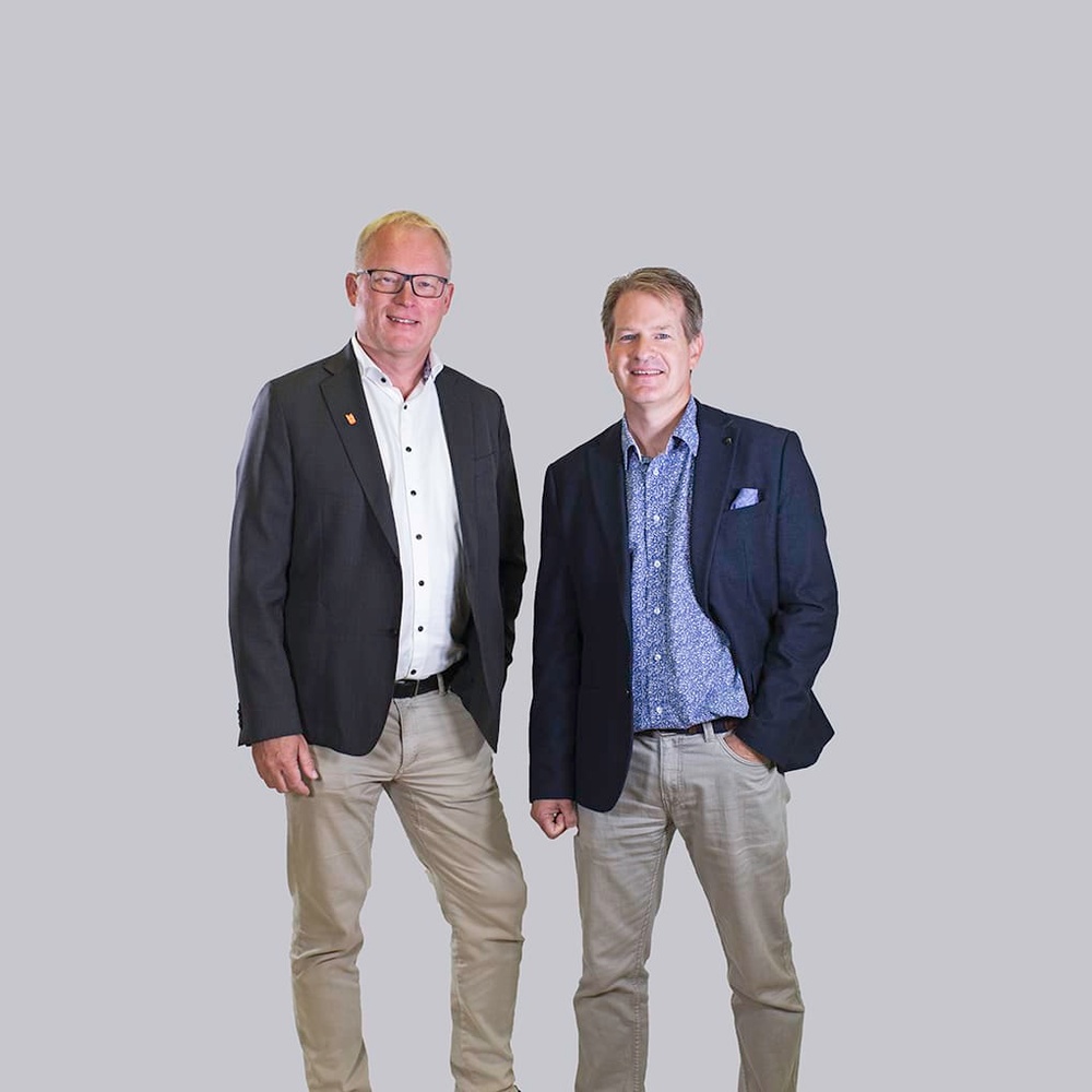 Magnus Sjölin och Martin Skoger Två medlemmar från sälj teamet i Europa 
