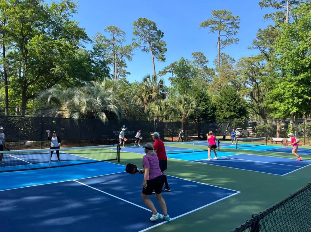 Play Pickleball at Hilton Head Island Motorcoach Resort Court