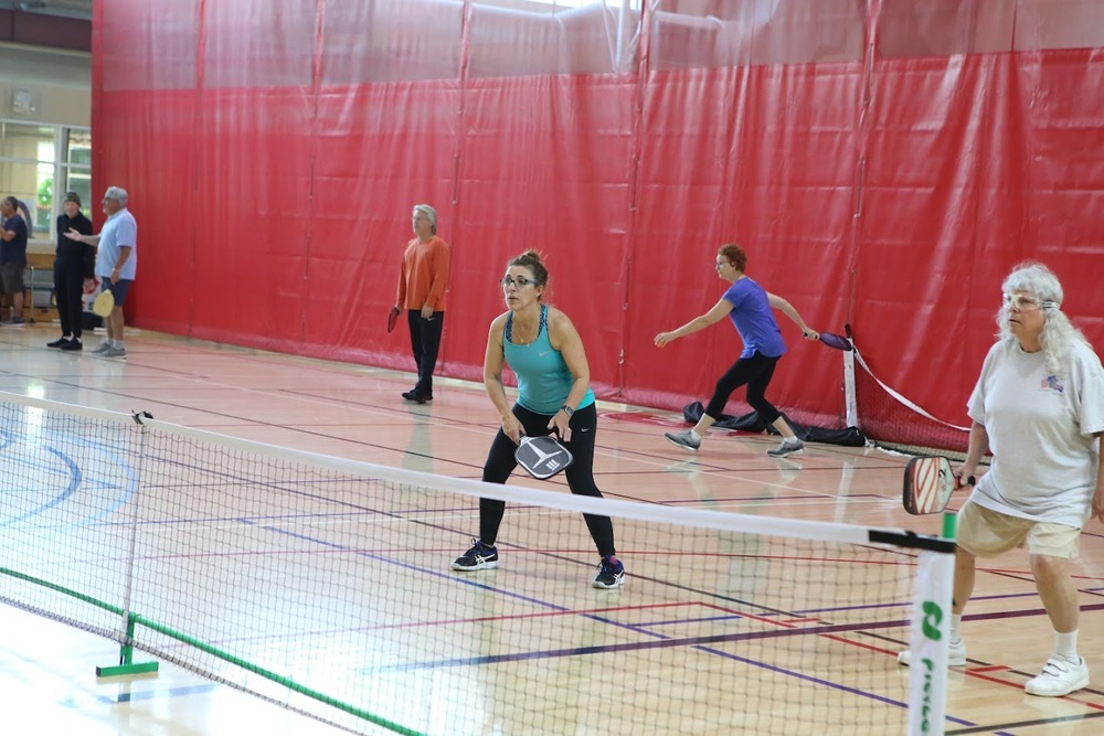 Photo of Pickleball at The Salvation Army Ray & Joan Kroc Corps Community Center
