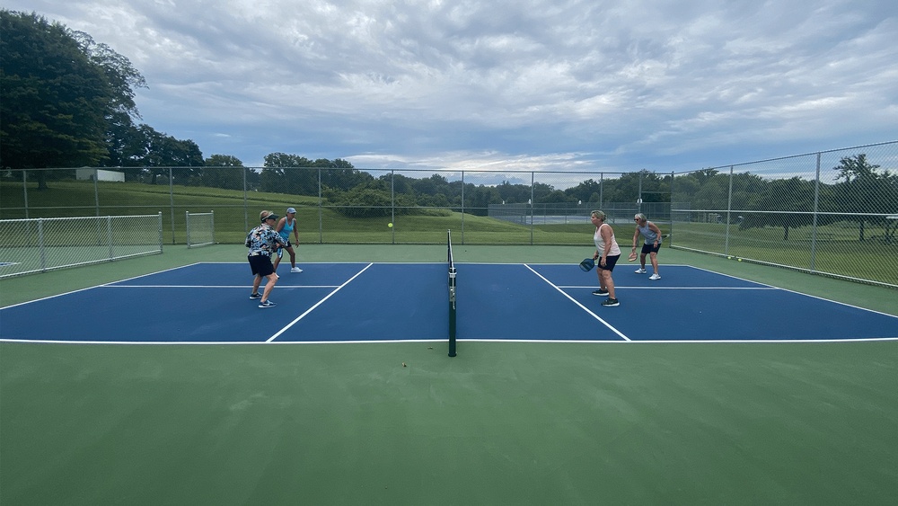 Play Pickleball at Chenowith Fallston Senior Center Court Information