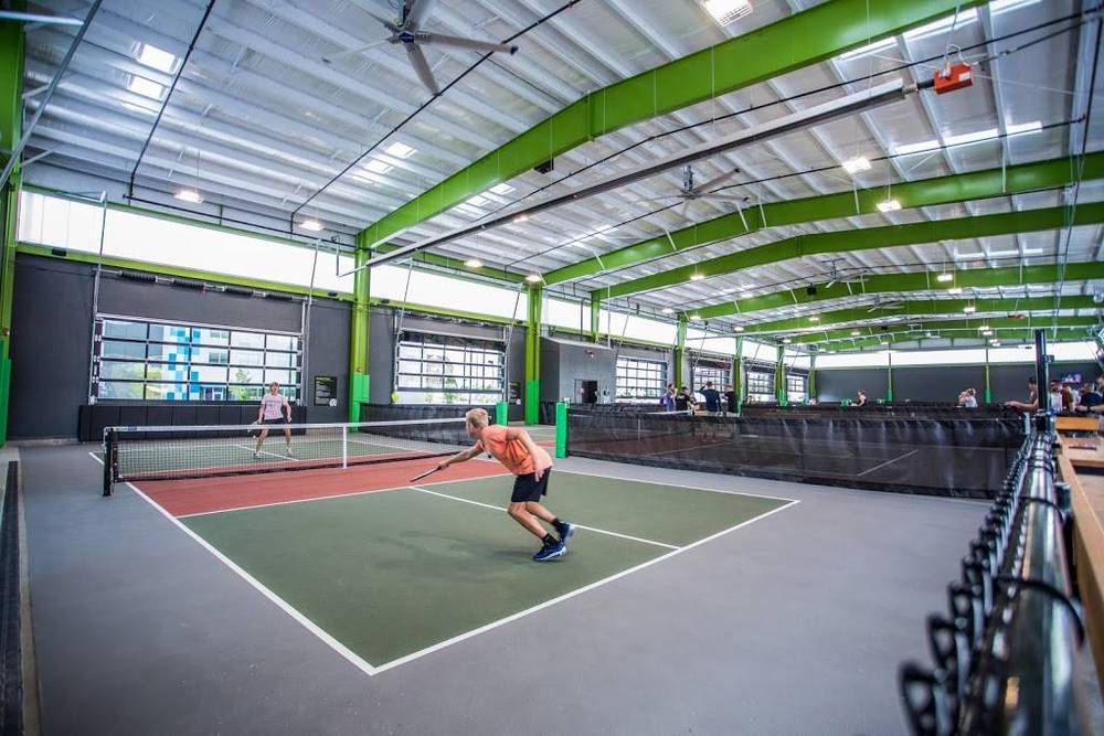 Photo of Pickleball at Youthful Caucasian Shepherd Dog Courts