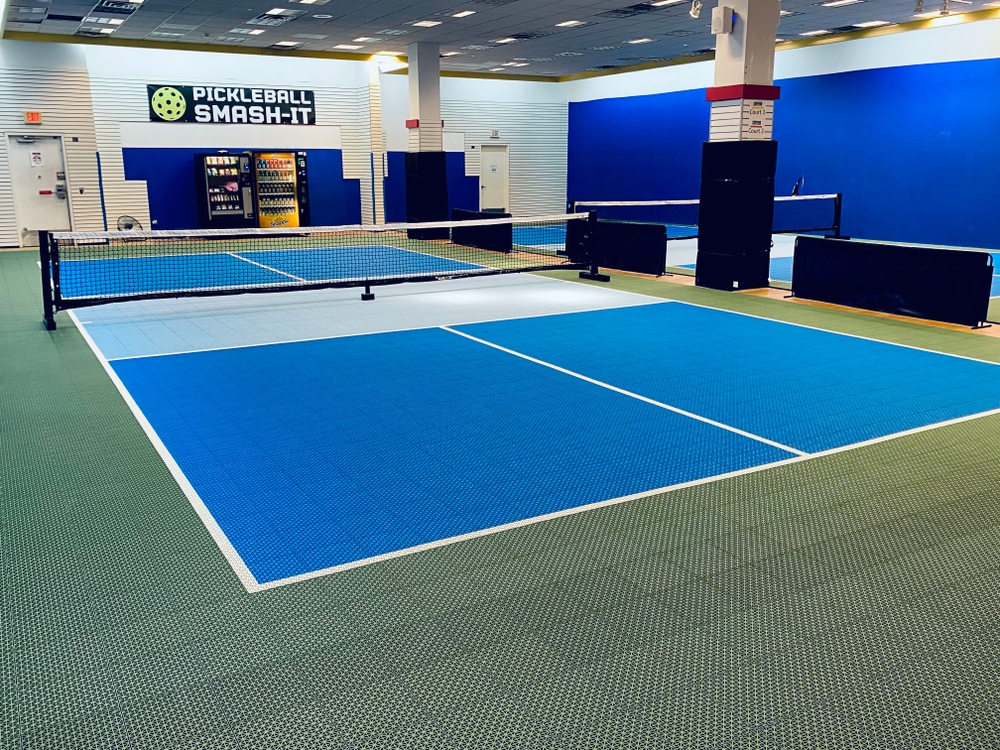 Play Pickleball at Pickleball Smash It PRIVATE INDOOR Courts: Court