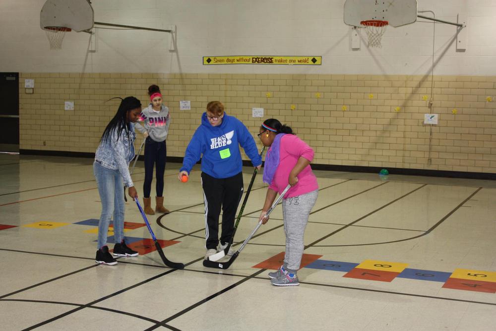 Photo of Pickleball at Hoech Middle School