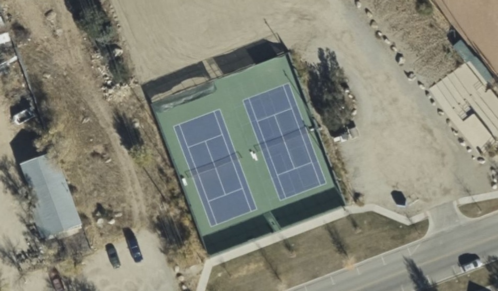 Play Pickleball at Buena Vista River Park Tennis Courts: Court