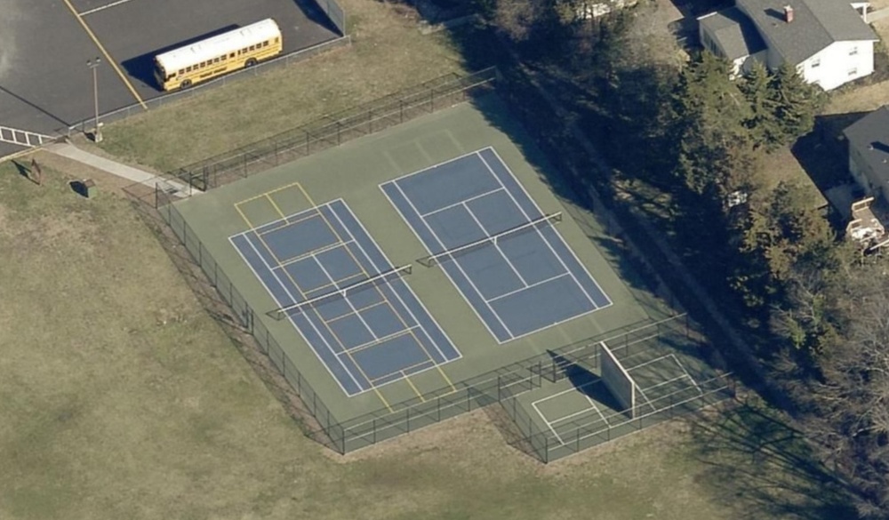 Play Pickleball at Whitman Middle School/Stephen Foster Park: Court