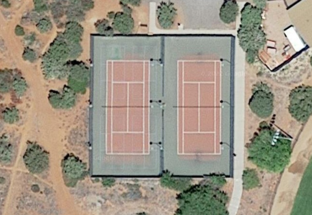 Play Pickleball at Posse Grounds Pickleball Courts at Sedona AZ: Court
