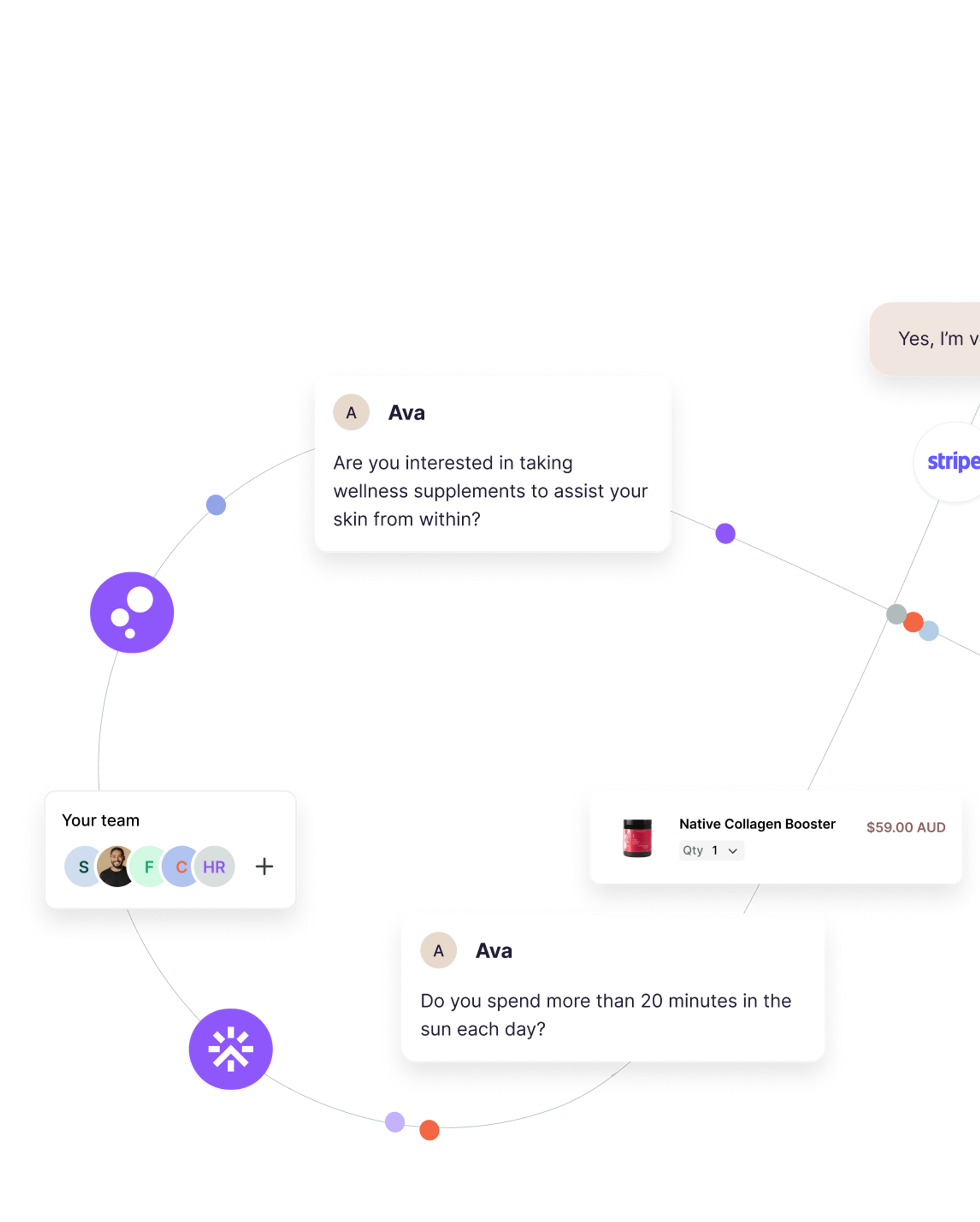 AI process automation illustration