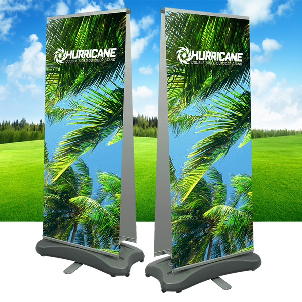 Double Sided Banner Display