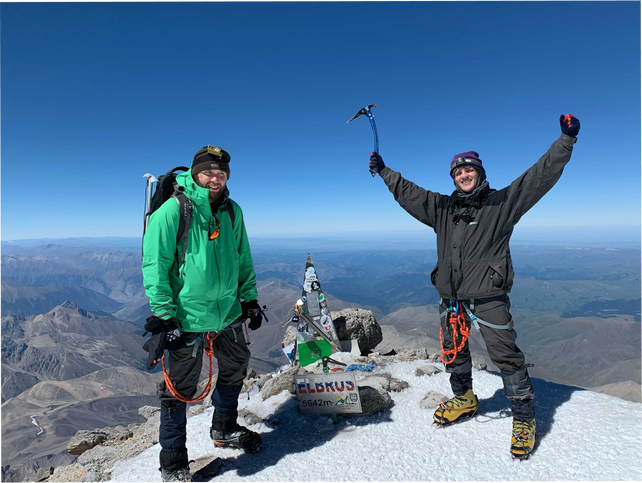 Grid Dynamics team members on Elbrus