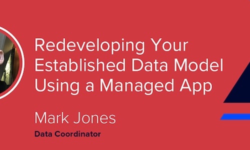 Redeveloping Your Established Data Model Using a Managed App [VIDEO]