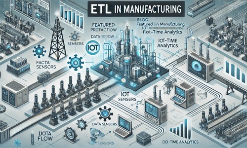 ETL for Manufacturing Industry: Streamlining Data for Operational Efficiency