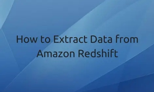 How to Extract Data from Amazon Redshift