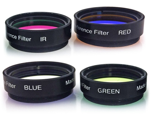 1.25" Meade RGB Filter Set for Monochrome Imaging Cameras