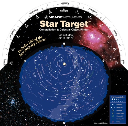 Meade Star Target Planisphere