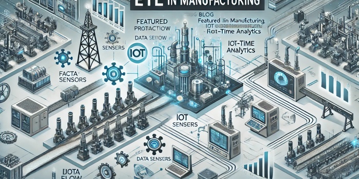 ETL for Manufacturing Industry: Streamlining Data for Operational Efficiency