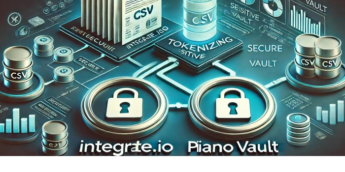 Integrate.io と Piiano Vault を使って機密性の高い CSV データを処理およびトークン化する方法