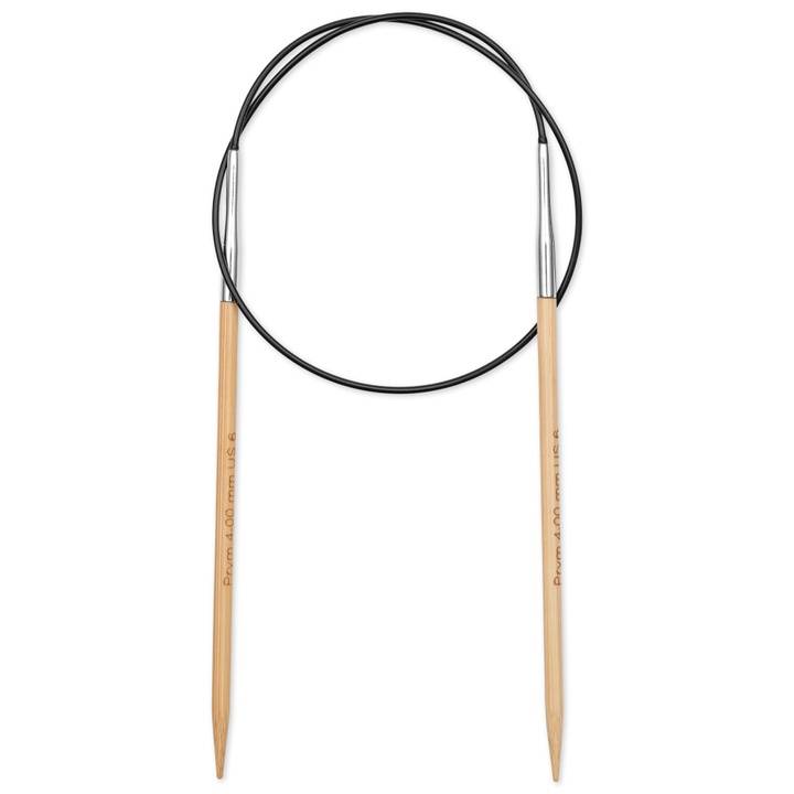 Aiguille à tricoter circulaire Bambou Prym 1530, 60cm, 4,00mm