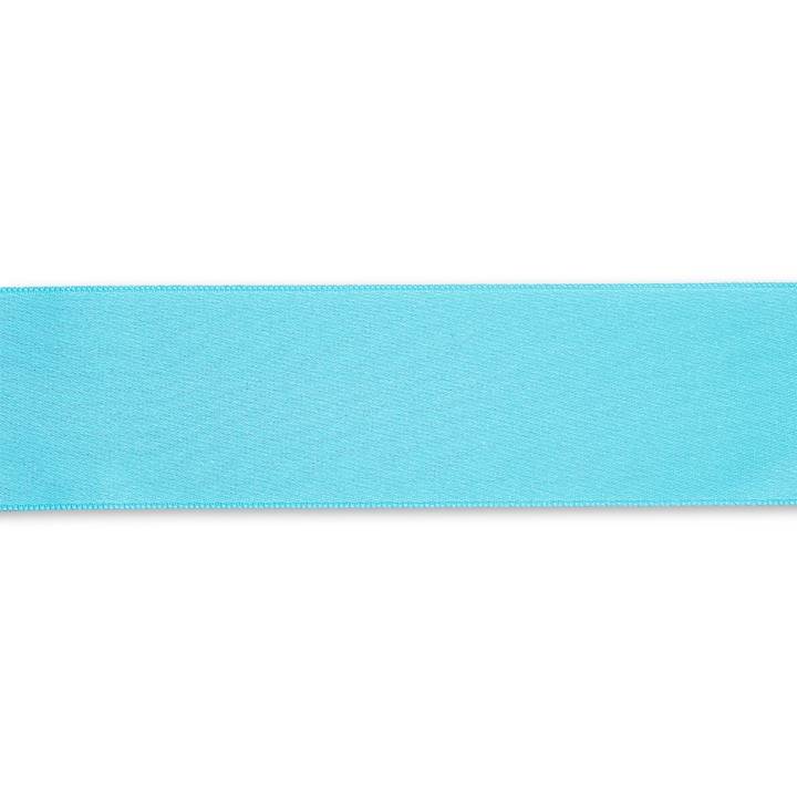 Satin ribbon, 38mm, light turquoise