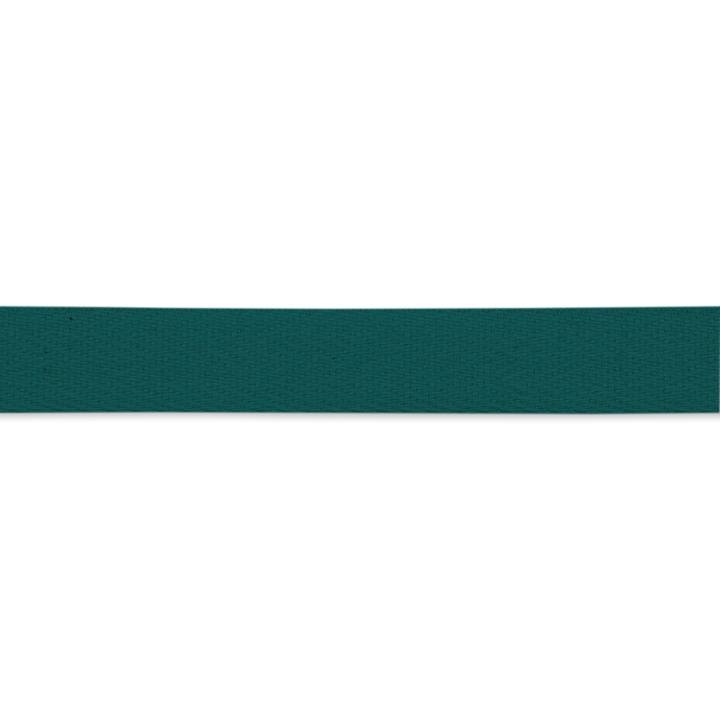 Cotton ribbon, strong, 15mm, fir