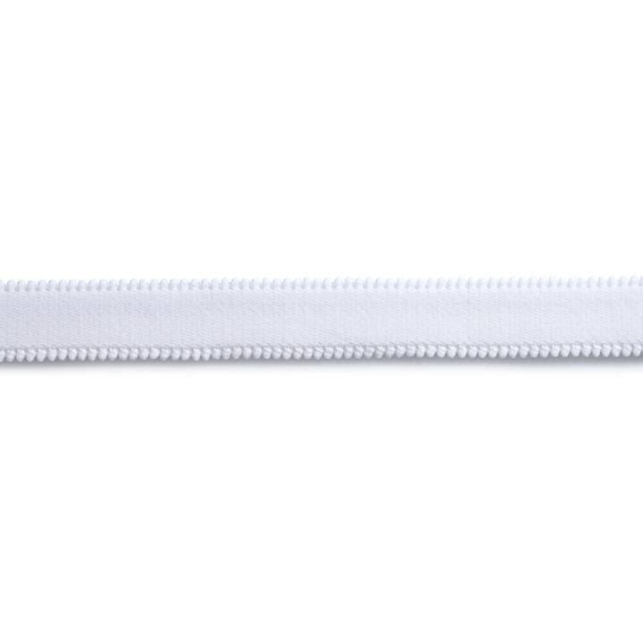 Elastic shoulder strap, 15mm, white, 80cm