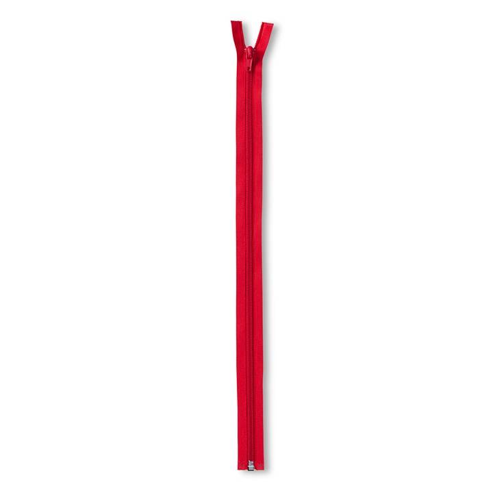 Zip fastener for knitwear S9 separable 45 cm red