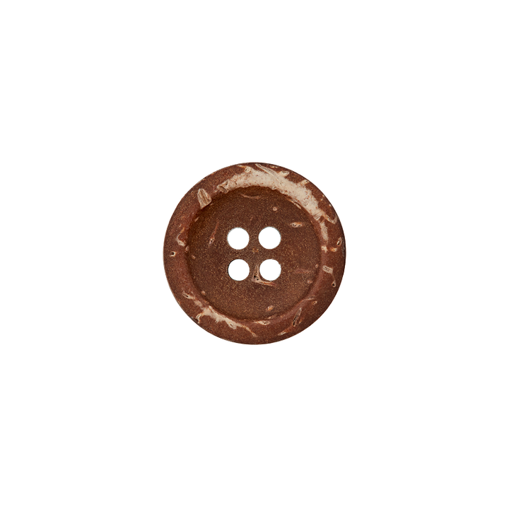 Coconut four-hole button