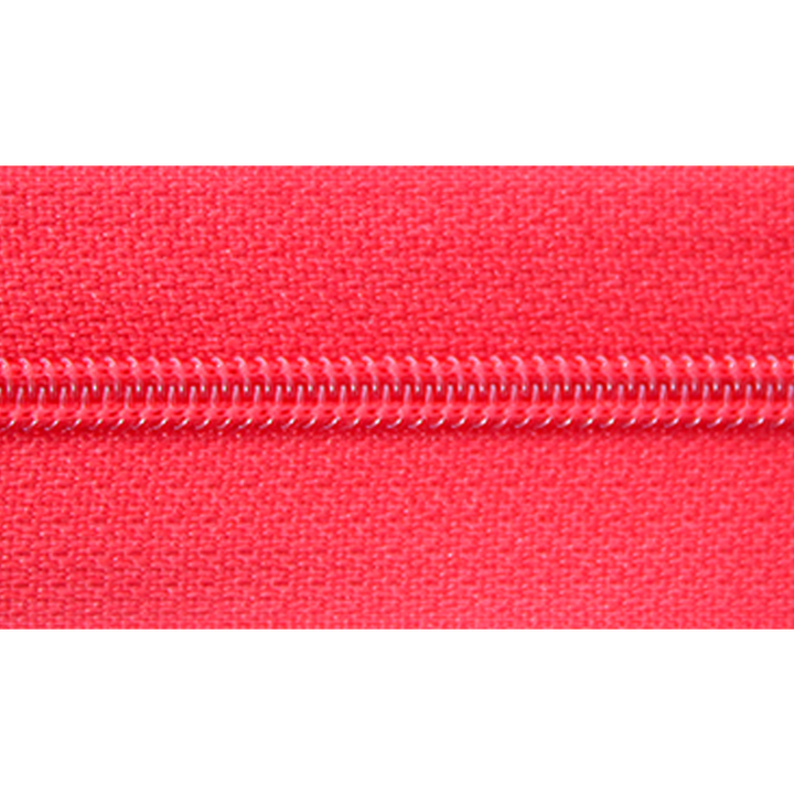 Endless zipper 5mm red