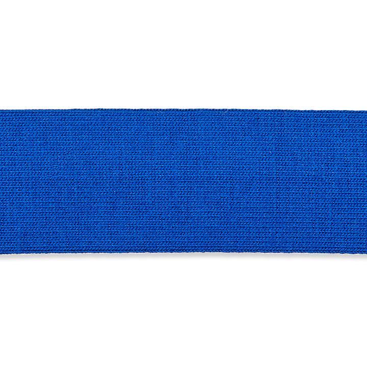 Jerseyband gefalzt, 20mm, blau