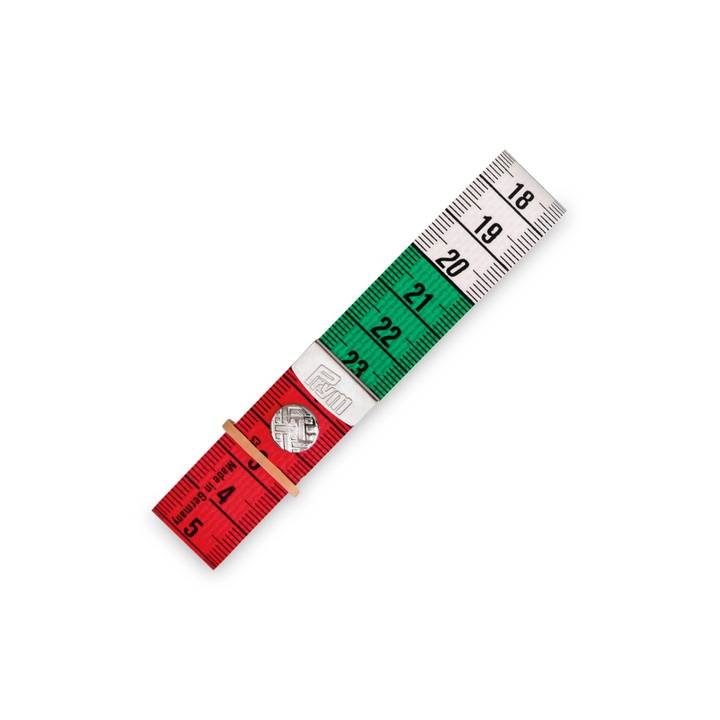 Tape measure Color Plus with button, 150cm/60inch