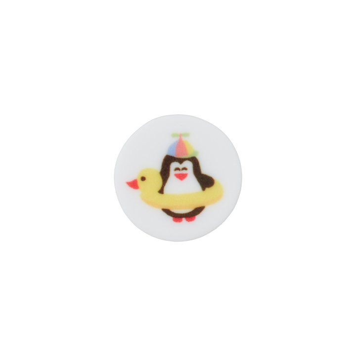Polyester button Penguin