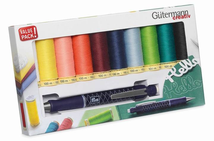 Sew-All thread Set with cartridge pencil