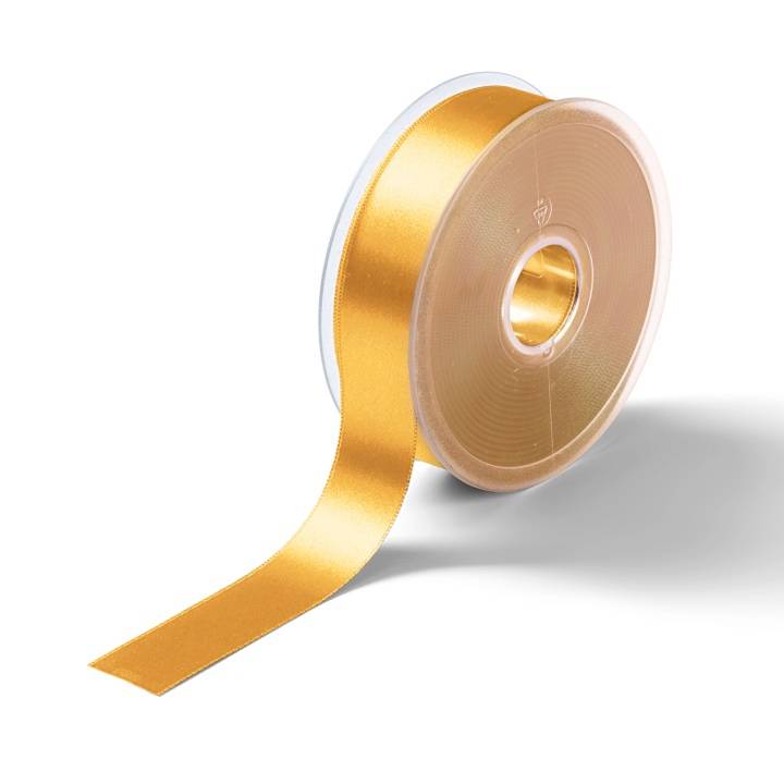 Satin ribbon, 25mm, gold