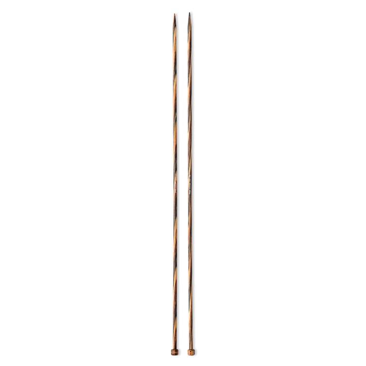 Single-pointed knitting needles, natural, 35cm, 4.00mm