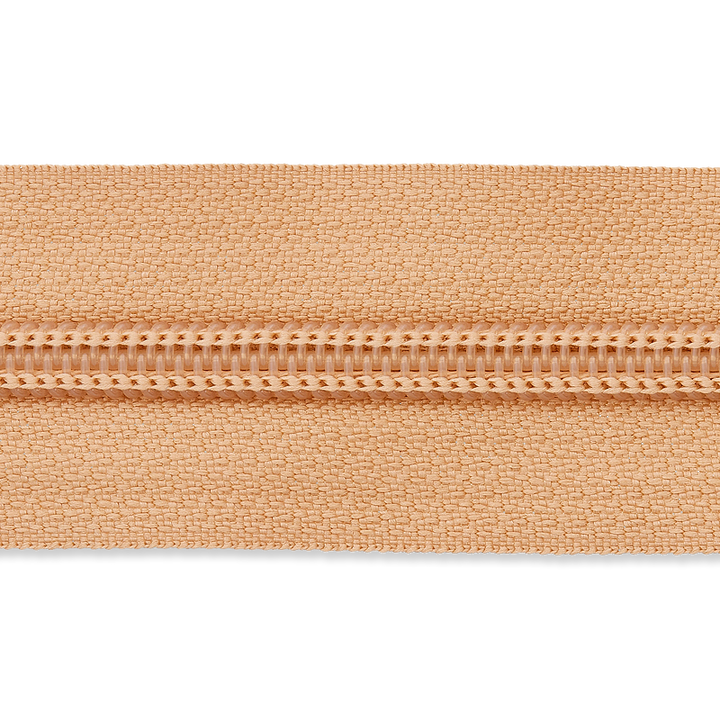 Endless zipper 5mm brown