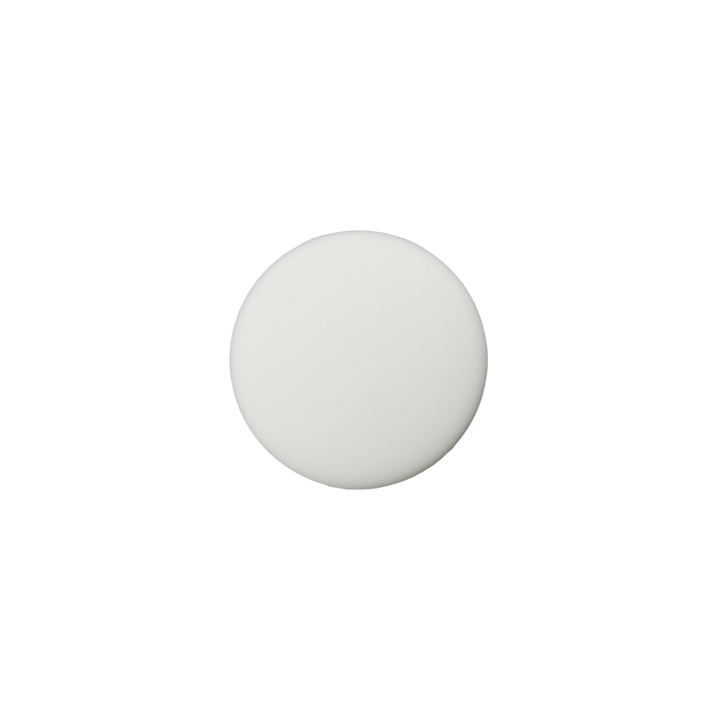 Polyester button shank 30mm white