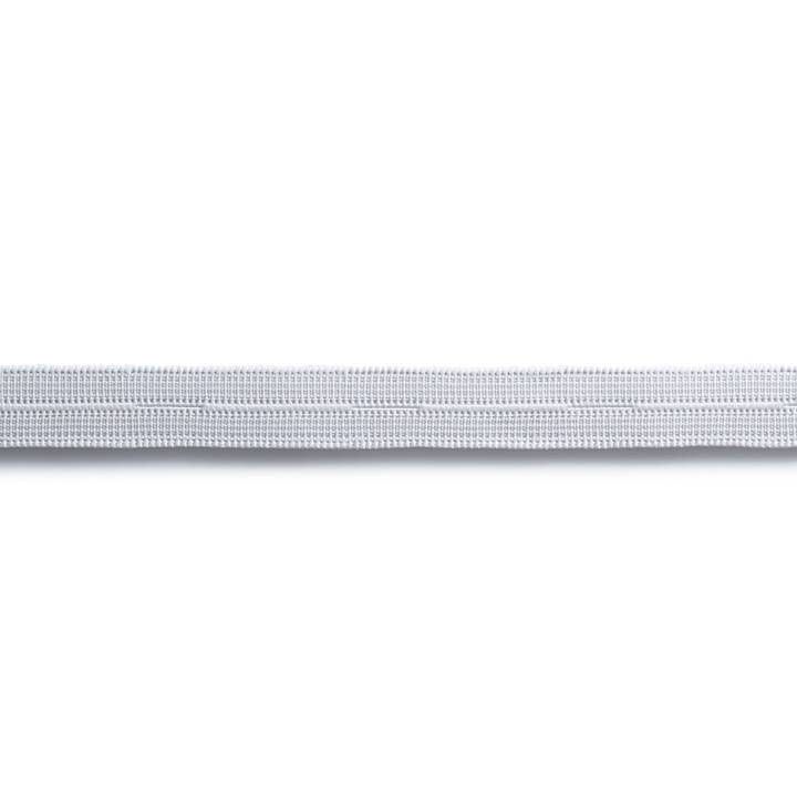 Buttonhole elastic, 12mm, white, 3m