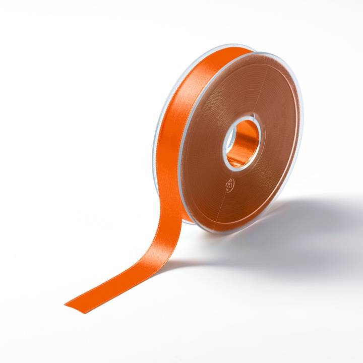 Satinband, 15mm, orange
