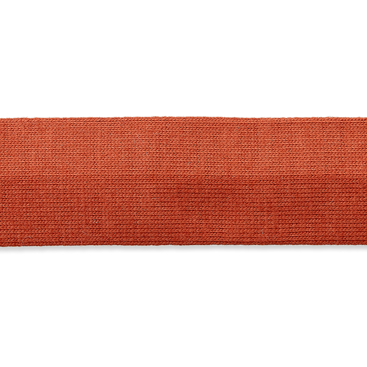 Лента-джерси, со сгибом, 20 мм, цвет ржавчины
