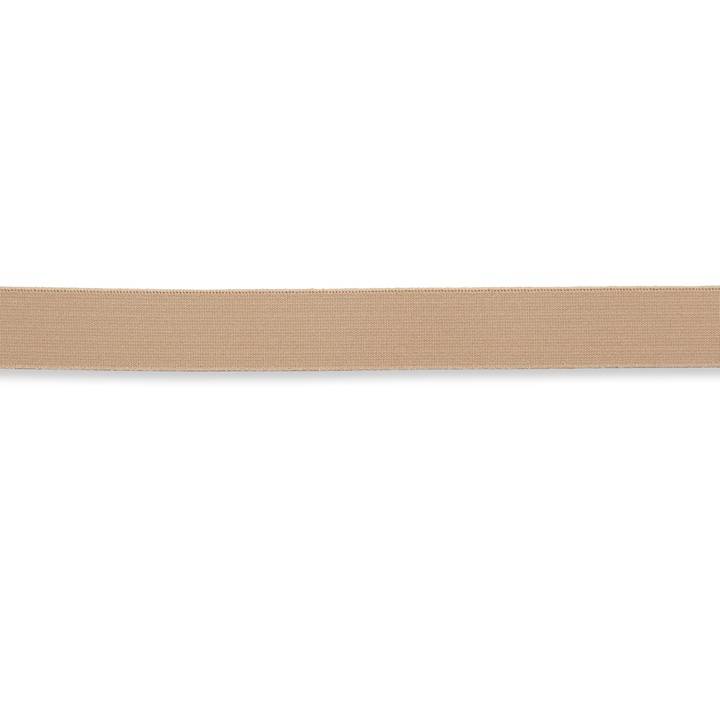 Elastic tape, strong, 25mm, beige, 10m