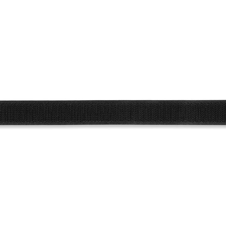 Hook tape, self-adhesive, 20mm, black