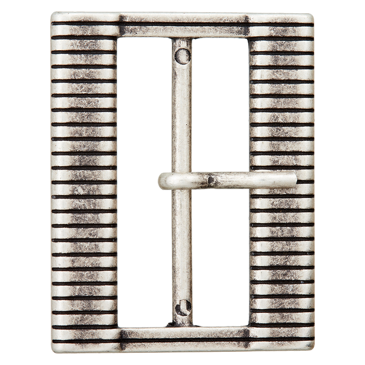 Metal buckle 50mm silver