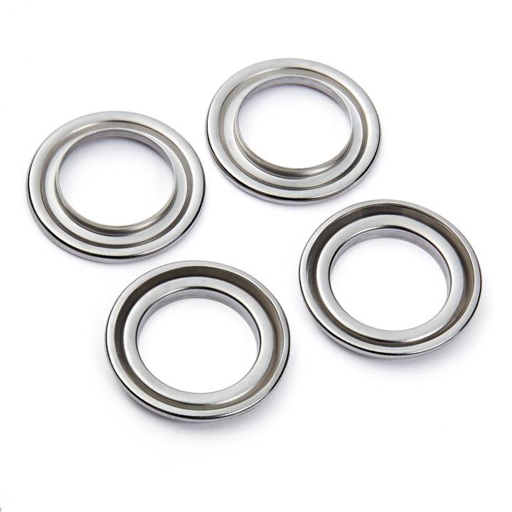 Washers brass 6B 13.5 mm silver-coloured
