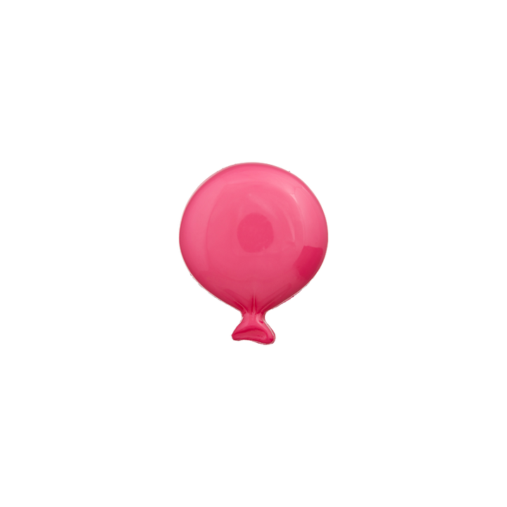 Polyamide button shank, Balloon, 18mm, pink
