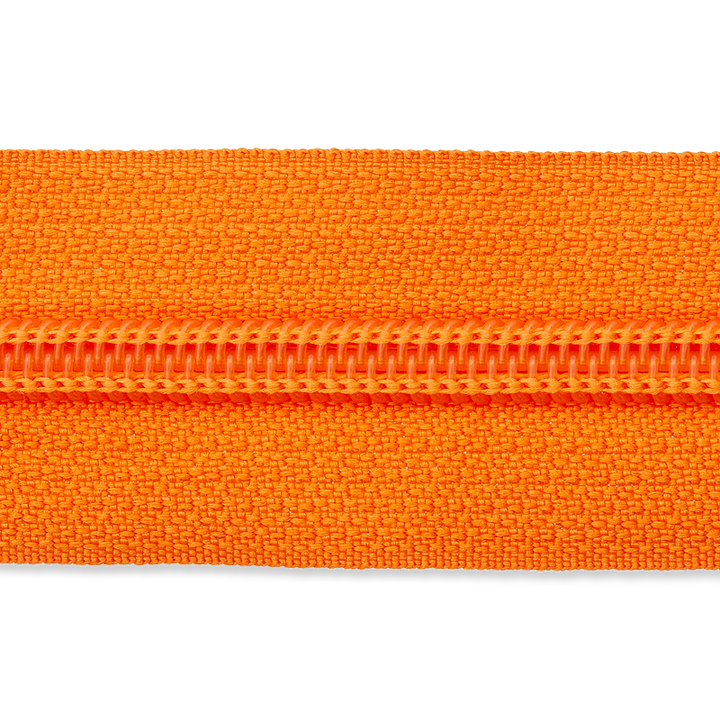 Endless zipper 5mm orange