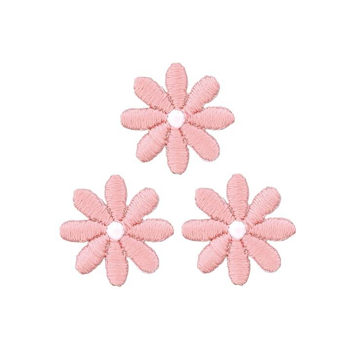 Appliqué Flowers small, pastel pink